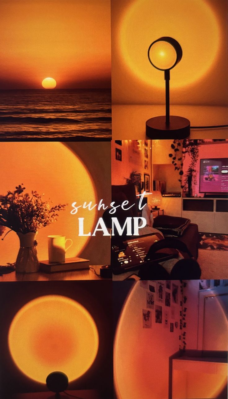 [Aangandécor] Sunset Lamp